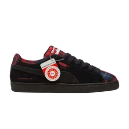 Кроссовки Puma Porsche Legacy x Suede Classic 'Tartan - Black', черный 308417 02 | black/redmazing