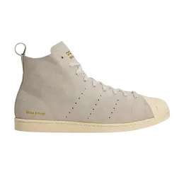 Кроссовки Adidas Wales Bonner x Superstar High 'Mist Stone', серый jq7633 | mist stone/wonder white/gold metallic