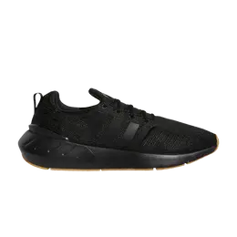 Кроссовки Adidas Swift Run 22 'Black Gum', черный gz4971 | core black/gum 3/footwear white