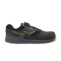 Кроссовки Mizuno Prime Fit LS 2 51L Wide BOA 'Black Yellow', черный f1ga247609 | black/yellow