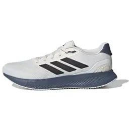 Adidas Runfalcon 5.0 Антискользящие износостойкие низкие кроссовки для бега мужские белые, белый/черний/синий ie8815 | white/black/blue
