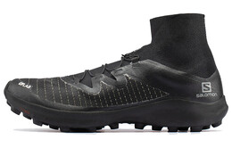 Кроссовки мужские высокие черные Salomon 410316