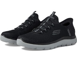 Кроссовки Skechers Summits High Range Hands Free Slip-Ins, цвет Black/Charcoal 9863942 | black/charcoal