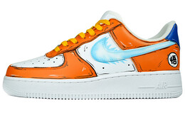 Кроссовки Nike Air Force 1 Skateboard Shoes Men Low-Top Orange cw2288-111