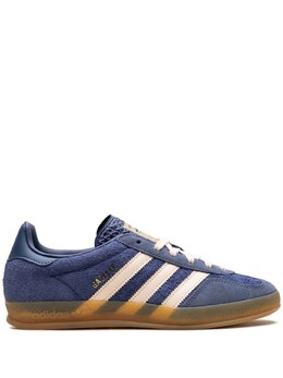 Кроссовки Adidas Gazelle Indoor "Dark Blue Suede", синий ji0322 | синий