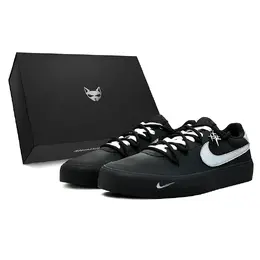 Кроссовки Court Shot Divergent Electromagnetic Wave, Shimmery Cat Low Top для скейтбординга, мужские, черные, серебристые Nike, Black Silver (Black Box) fq8146-001(team79-男款异次电波s-box) | black silver (black box)