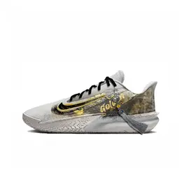 Nike Баскетбольные кроссовки Precision 7 Lively Island с низким верхом и амортизацией Suneo, цвет белый золотой, мужские fn4322-100(team799-樽羽) | white gold