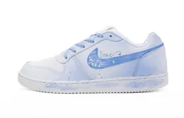 Nike Кроссовки для скейтбординга EBERNON Dynamic Five Staff, синие, фиолетовые, противоскользящие, износостойкие, низкие, мужские, белые aq1775-100(team240-跃动五线谱蓝紫) | white