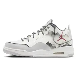 Jordan Баскетбольные кроссовки Courtside 23 Vintage, мужские, средний верх, белые/серые hq1192-101(team10-山水) | white