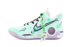 Nike Баскетбольные кроссовки KD Trey 5 IX с противоскользящей подошвой, износостойкие, винтажные, мужские, зеленые dj6922-100(team240-) | green