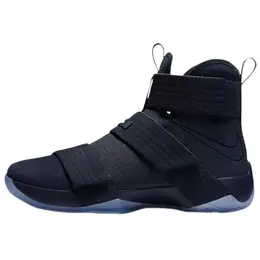Nike Баскетбольные кроссовки Zoom Soldier 10 с противоскользящей подошвой, износостойкие, синие, мужские 852400-444 | blue