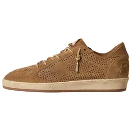 Golden Goose Кроссовки Ball Star Low Top для скейтбординга, мужские, коричневые gmf00916.f007312.55354 | brown