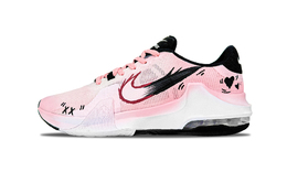 Nike Баскетбольные кроссовки Air Max Impact 4 Pink Dream Heart с низким верхом, нескользящие, розовые, мужские dm1124-103(team282-粉梦爱心) | pink
