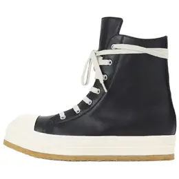 Rick Owens /RO Высокие кроссовки для скейтбординга, мужские, черные ru02e1802lco-911 | original shoe box included