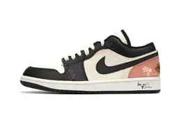 Jordan Баскетбольные кроссовки Air 1 Shock Absorbers Low Top Vintage, мужские, черные 553558-132(team330-黑染) | black