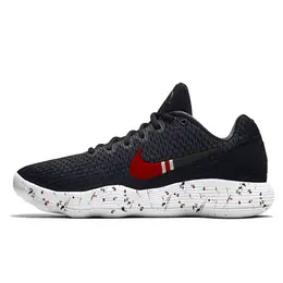 Nike Баскетбольные кроссовки Hyperdunk 2017 с мягкой подошвой, противоскользящие и износостойкие, легкие, черные, мужские 897637-001(team56-泼墨线条) | black