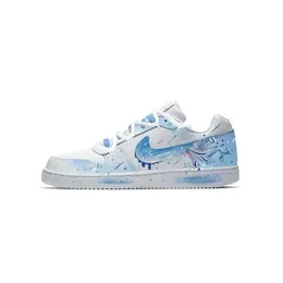 Nike Низкие кроссовки для скейтбординга EBERNON, мужские, цвет "озеро-голубой" aq1775-100（team323-鲸跃） | lake blue