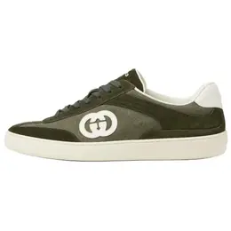 Gucci Кроссовки для скейтбординга G75 Low Top, мужские, зеленые 840330 aae80 3354