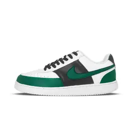 Nike Легкие и дышащие низкие кроссовки для скейтбординга Court Vision 1, мужские, белые, черные, зеленые dh2987-101（team1297-翠白黑韵） | white black green