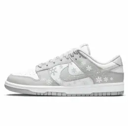 Кроссовки для скейтбординга Dunk, износостойкие, серые, мужские Nike, Gray dd1391-103(team10-浪漫雪花j) | gray