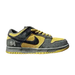 Кеды Nike Supreme x Dunk Low SB 'Camper Green', зеленый hq8487 300 | camper green/camper green/black