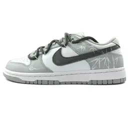 Кроссовки для скейтбординга Dunk Bamboo Shadow Breeze, износостойкие, светло-серые, мужские Nike, Light Gray dd1391-103（team865-竹影青锋） | light gray