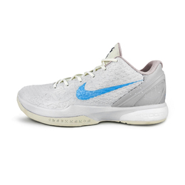 Nike Баскетбольные кроссовки Zoom Kobe 6 All Star 2.0 All Star 2.0 с амортизацией, износостойкие, низкие, мужские, белые, серебристые fq3546-100（team258-白月光） | white silver