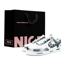 Nike Кроссовки Court Vision 1 для скейтбординга, износостойкие, низкие, мужские, черные dh2987-101(team1324-墨染星芒ld) | black
