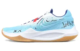 Nike Баскетбольные кроссовки Precision 6 с амортизацией, износостойкие, низкие, мужские, синие hv1796-141(team173-海洋之歌) | blue