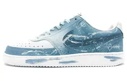 Nike Кроссовки Court Vision 1 для скейтбординга, износостойкие, низкие, мужские, сине-белые dh2987-101(team1108-夜幕轨迹) | blue white