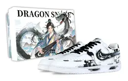 Nike Кроссовки для скейтборда Court Vision 1 Fairyland, Inkstone, специальная упаковка, износостойкие, мужские, черно-белые dh2987-101(team257-砚台n-box) | black white