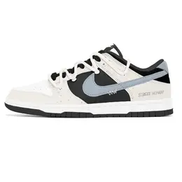 Nike Кроссовки для скейтбординга Dunk Dust Collection, износостойкие, белые, мужские dd1391-100(team496-星尘标本) | white