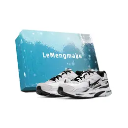 Nike Кроссовки для бега Initiator с амортизацией, дышащие, с поддержкой, низкие, мужские, белые 394055-100(team399-碳蚀渐变s-box) | white