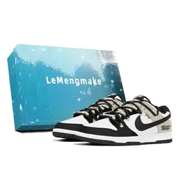 Nike Кроссовки для скейтбординга Dunk Lemon Joy, износостойкие, белые, мужские dd1391-100(team778-熊米风暴s-box) | white
