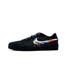 Nike Кроссовки для скейтбординга Court Shot Sugar Candy, износостойкие, низкие, мужские, черные fq8146-001（team768-波板糖） | black