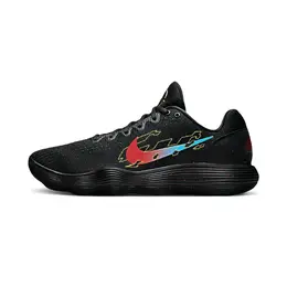 Nike Баскетбольные кроссовки Hyperdunk Radiant Radiance 2017 года, классные инновационные, износостойкие, низкие, цвет черный ih0634-070（team774-曜夜炫芒） | black