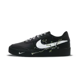 Nike Легкие и дышащие низкие кроссовки для скейтбординга Court Shot, мужские, черные, белые, зеленые fq8146-001(team1297-月上夜蔓） | black/white/green
