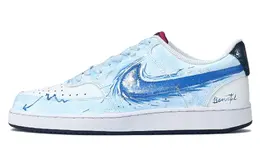 Nike Кроссовки Court Vision 1 для скейтбординга, износостойкие, синие, мужские dm1187-101(team1324-沧波逐浪) | blue