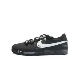 Nike Износостойкие низкие кроссовки для скейтбординга Court Shot, мужские, черные, белые, серые fq8146-001（team1126-颠倒黑白） | black white gray