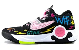 Nike Баскетбольные кроссовки KD Trey 5 X с низким верхом, устойчивые к истиранию и скольжению, мужские, черные dj7554-007(team173-暗潮汹涌) | black
