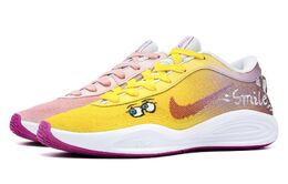 Nike Баскетбольные кроссовки GT Hustle Academy, низкие, мужские, желто-розовые, непарные fj7808-004（team241-奇妙世界） | yellow pink mismatched