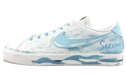 Nike Низкие кроссовки для скейтбординга Court Legacy, мужские, белые, синие dh3162-100(team1108-蓝纹烟雨） | blue