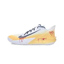 Nike Баскетбольные кроссовки Precision 7 с низким верхом, устойчивые к истиранию, мужские, желто-белые fn4322-100（team1180-猛兽爪子） | yellow white