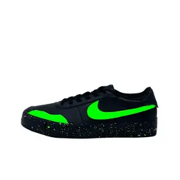 Nike Кроссовки для скейтборда Court Shot Green Firefly, износостойкие, низкие, мужские, черно-зеленые fq8146-001（team672-绿萤） | black green
