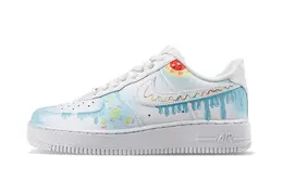 Nike Кроссовки Air Force 1 для скейтбординга с низким верхом, износостойкие, мужские, белые, синие cw2288-111(team41-冬日暖阳) | white blue