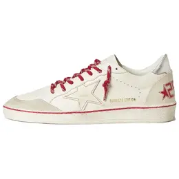 Golden Goose Кроссовки Ball Star LTD CNY Low Top для скейтбординга, мужские, белые, с эффектом потертости gmf00117.f006987.10273 | distressed white