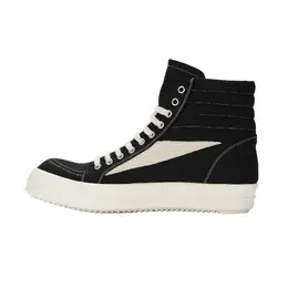 Rick Owens Кроссовки Drkshdw Lido Vintage High Black Milk SS24 du01d1810ndklvs-911 | black