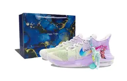 Nike Баскетбольные кроссовки Air Max Impact 3 с низким верхом, противоскользящие, износостойкие, мужские, светло-фиолетовые dc3725-101(team546-梦幻彩虹a-box) | light purple
