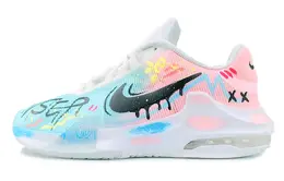Nike Баскетбольные кроссовки Air Max Impact 4 Shock Absorbers Mid Top, мужские, розовые dm1124-100(team169-潮汐星云) | pink