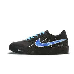 Nike Легкие и дышащие низкие кроссовки для скейтбординга Court Shot, мужские, черно-синие fq8146-001(team1297-星光灿烂） | black/blue